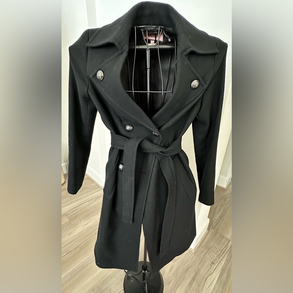 Juicy Couture Double belted coat.
